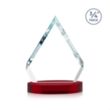 Apex VividPrint™ Award on Alberton Base - Red | https://www.bestnamebadges.com