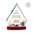 Apex VividPrint™ Award on Alberton Base - Red | https://www.bestnamebadges.com
