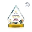 Apex VividPrint™ Award on Alberton Base - Gold | https://www.bestnamebadges.com