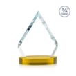Apex VividPrint™ Award on Alberton Base - Gold | https://www.bestnamebadges.com