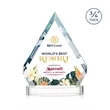 Apex VividPrint™ Award on Alberton Base - Starfire | https://www.bestnamebadges.com