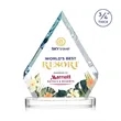 Apex VividPrint™ Award on Alberton Base - Starfire | https://www.bestnamebadges.com