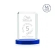 Dalton Award on Alberton Base - Blue | https://www.bestnamebadges.com
