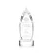 Fortier Award on Base - Clear | https://www.bestnamebadges.com