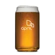 Beer Can Beer Glass - Deep Etch | https://www.bestnamebadges.com