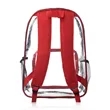Pocket Clear Plastic Backpacks | https://www.bestnamebadges.com