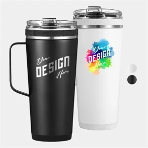 26 oz Ice Shaker® Stainless Insulated Flex Bottle w/ Handle | https://www.bestnamebadges.com