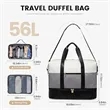 Weekender Large Travel Duffel Bag | https://www.bestnamebadges.com