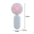 Travel Mini Portable USB 3 Speed Personal Handheld Fans | https://www.bestnamebadges.com