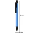 Custom Push Metal Ballpoint Pen Business Promotion Gift | https://www.bestnamebadges.com