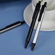 Custom Push Metal Ballpoint Pen Business Promotion Gift | https://www.bestnamebadges.com