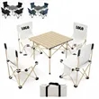 Outdoor Folding Table and Chair Set | https://www.bestnamebadges.com