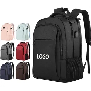Heavy Duty Travel Laptop Backpack with USB Charging Port