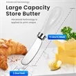 Butter Spreader With White Porcelain Handle | https://www.bestnamebadges.com