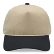 5 Panel Relaxed Golf Hat Dad Cap | https://www.bestnamebadges.com