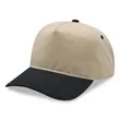 5 Panel Relaxed Golf Hat Dad Cap | https://www.bestnamebadges.com