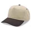 5 Panel Relaxed Golf Hat Dad Cap | https://www.bestnamebadges.com