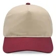 5 Panel Relaxed Golf Hat Dad Cap | https://www.bestnamebadges.com