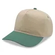 5 Panel Relaxed Golf Hat Dad Cap | https://www.bestnamebadges.com