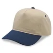 5 Panel Relaxed Golf Hat Dad Cap | https://www.bestnamebadges.com