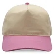 5 Panel Relaxed Golf Hat Dad Cap | https://www.bestnamebadges.com