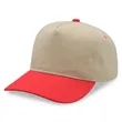 5 Panel Relaxed Golf Hat Dad Cap | https://www.bestnamebadges.com