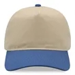 5 Panel Relaxed Golf Hat Dad Cap | https://www.bestnamebadges.com