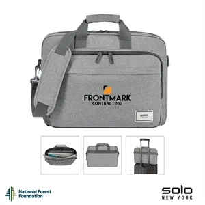 Solo New York Re:new Briefcase | https://www.bestnamebadges.com
