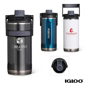 Igloo® 36 oz. Double Wall Vacuum Insulated Water Bottle | https://www.bestnamebadges.com