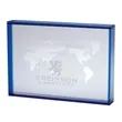 Crystal World Map | https://www.bestnamebadges.com
