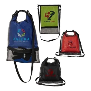 Crestone 3.8L Waterproof Bag w/ Mesh Outer | https://www.bestnamebadges.com