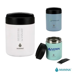 Manna™ Nomad 16 oz. Double Wall Stainless Food Jar | https://www.bestnamebadges.com