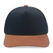 5 Panel Suede Cap | https://www.bestnamebadges.com