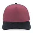 5 Panel Suede Cap | https://www.bestnamebadges.com