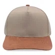 5 Panel Suede Cap | https://www.bestnamebadges.com