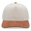 5 Panel Suede Cap | https://www.bestnamebadges.com