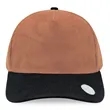5 Panel Suede Corduroy Cap | https://www.bestnamebadges.com