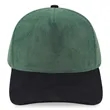 5 Panel Suede Corduroy Cap | https://www.bestnamebadges.com