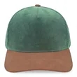 5 Panel Suede Corduroy Cap | https://www.bestnamebadges.com