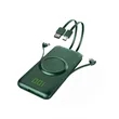 10000mAh Wireless Charger Power Bank Built In Cables | https://www.bestnamebadges.com