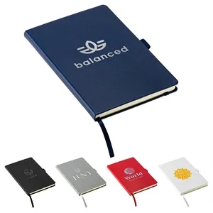 Elan Hardcover Journal with Pen Loop and Inner Pocket | https://www.bestnamebadges.com
