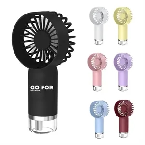 Handheld Misting Fan with USB Rechargeable Battery