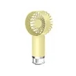 Handheld Misting Fan with USB Rechargeable Battery | https://www.bestnamebadges.com