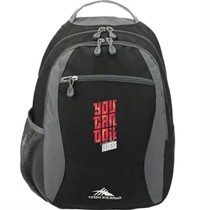 High Sierra Curve Backpack | https://www.bestnamebadges.com