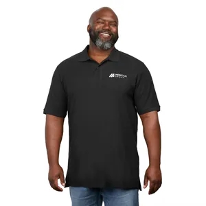 PALO Short Sleeve 100% Cotton Pique Polo - Men's | https://www.bestnamebadges.com