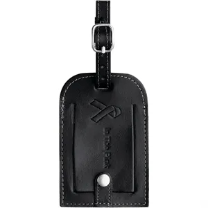 Millennium Leather Identification Tag | https://www.bestnamebadges.com