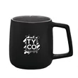 Sienna Ceramic Mug 14oz | https://www.bestnamebadges.com