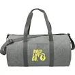 Tahoe 18" Graphite Barrel Duffel | https://www.bestnamebadges.com