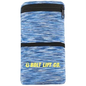 Cooling Heathered Wrist Band with Pocket | https://www.bestnamebadges.com