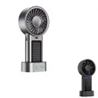 Solar Powered Portable Handheld Fan | https://www.bestnamebadges.com